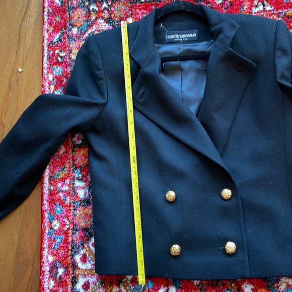 Herbert Grossman for Talbots double breasted wool blazer - Picture 7 of 8